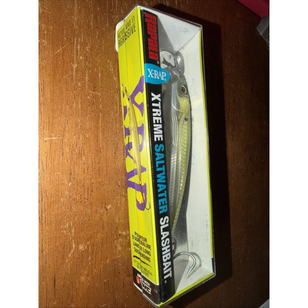 Rapala X-Rap Xtreme Saltwater Slashbait SXR-14 Fishing Lure - Glass Ghost - Picture 5 of 6